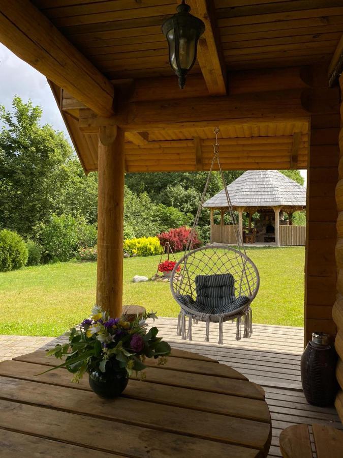 Brivdienu Maja Ar Pirti "Strautkalni" Ieriki Exterior photo